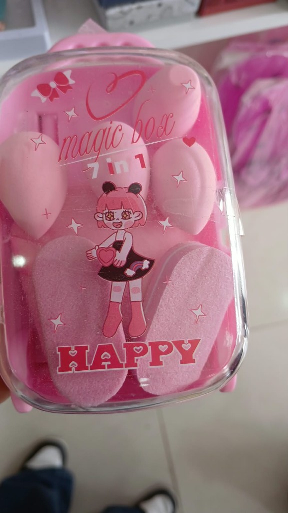 Esponja de maquillaje 7 en 1