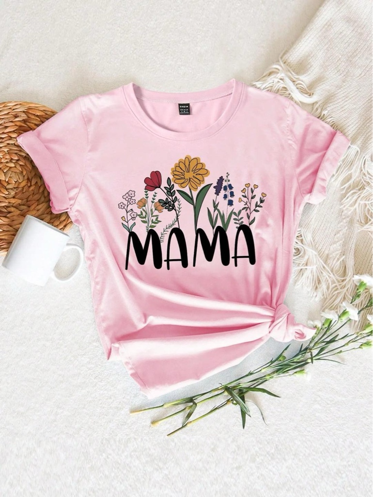 Blusa  rosa MAMA