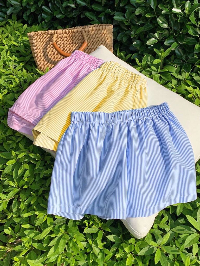 Short  rayado colores pastel