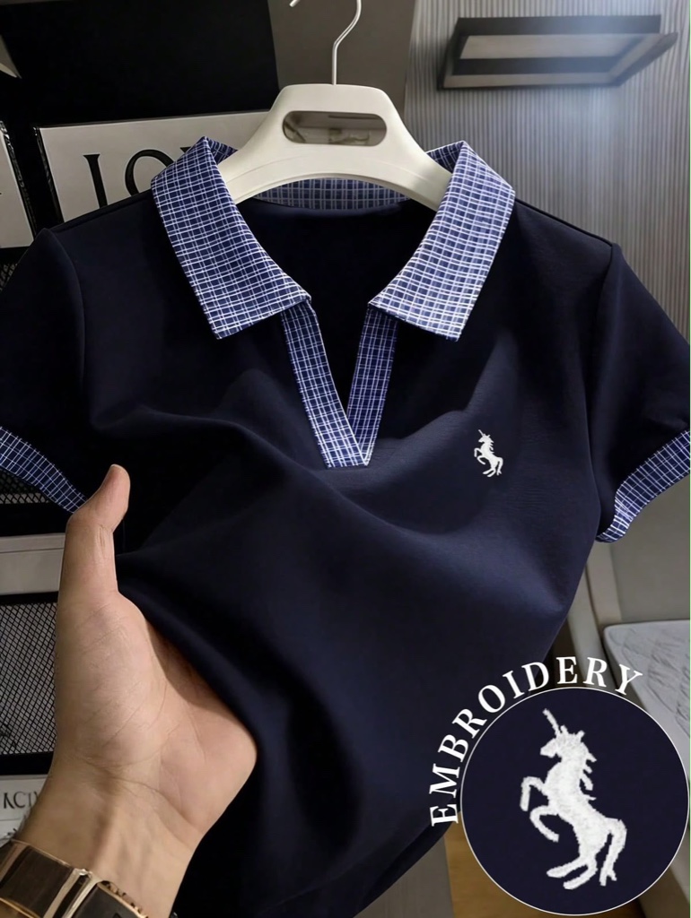 Polo azul marino