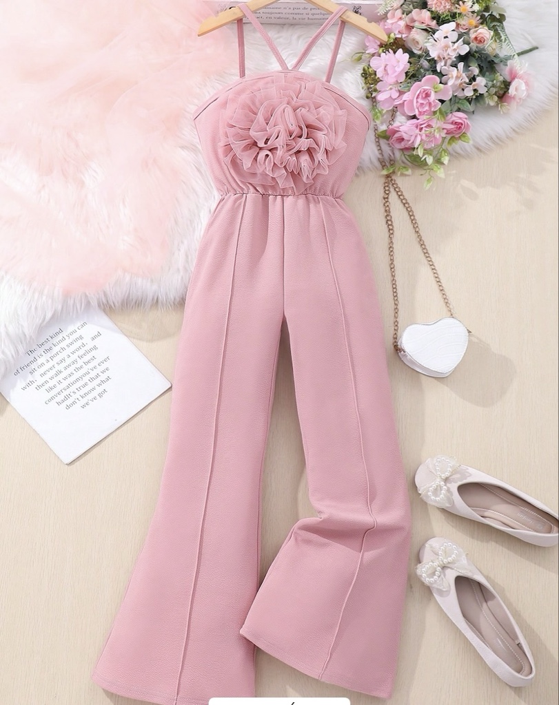 Mono rosado tirantes