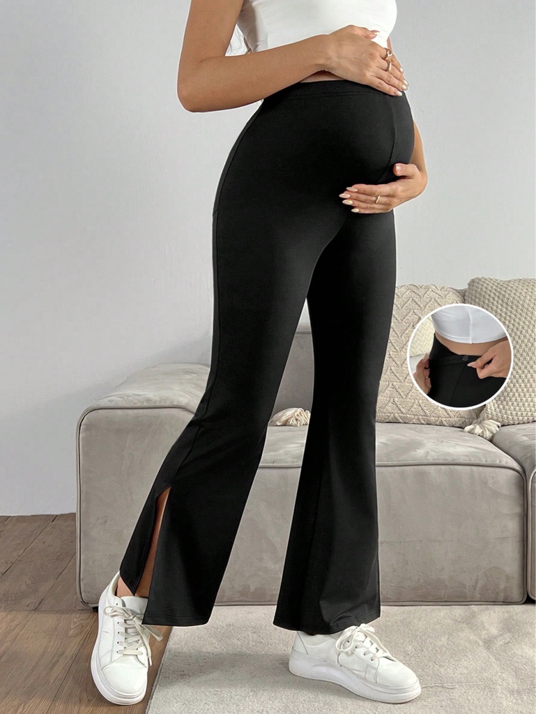 Licra negro maternidad.