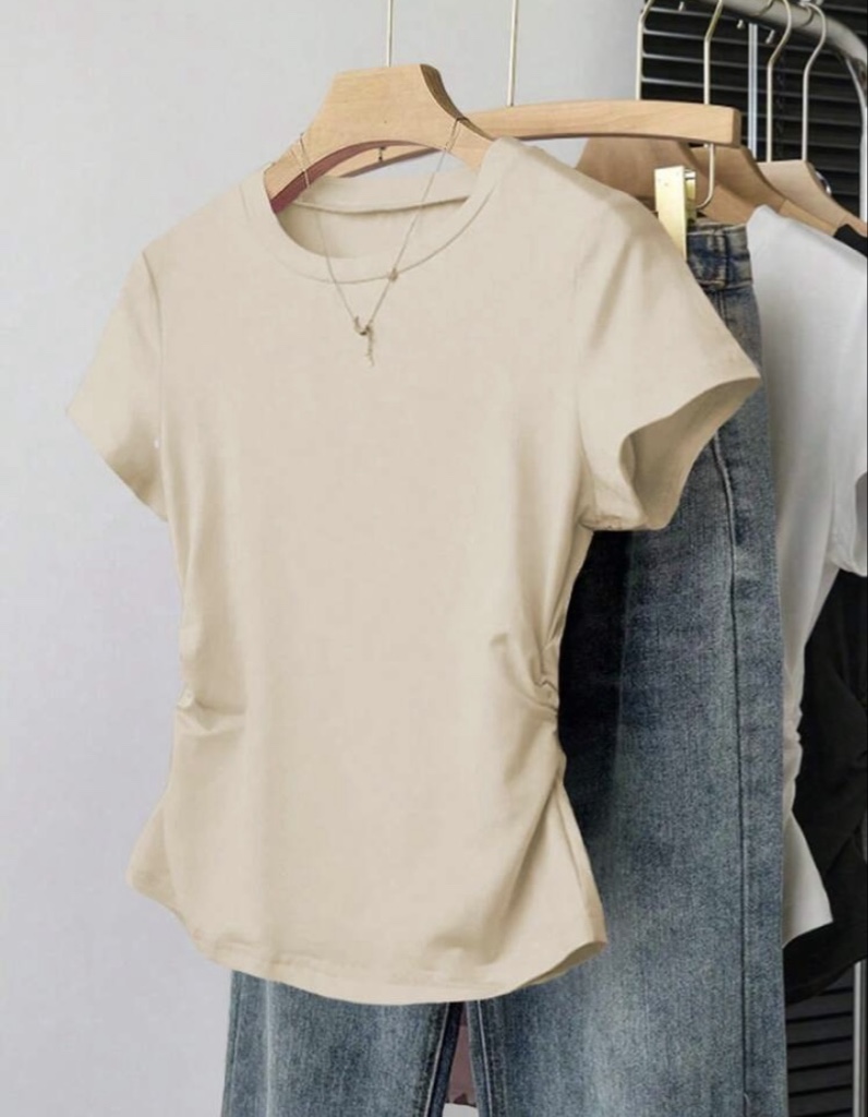 Blusa beige básica