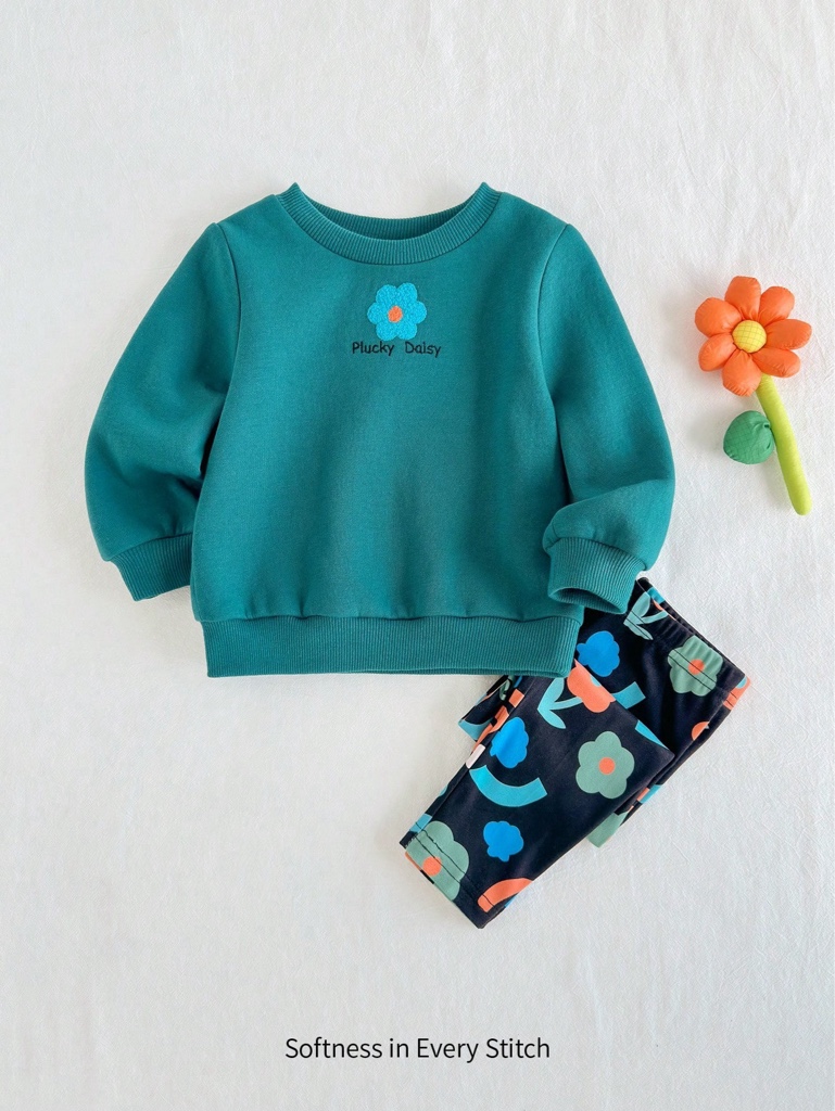 Plucky Daisy conjunto verde agua