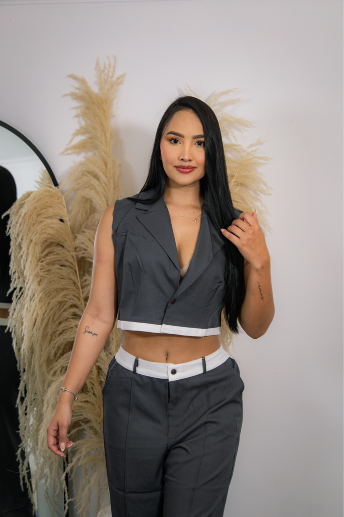 Set Gris y Negro