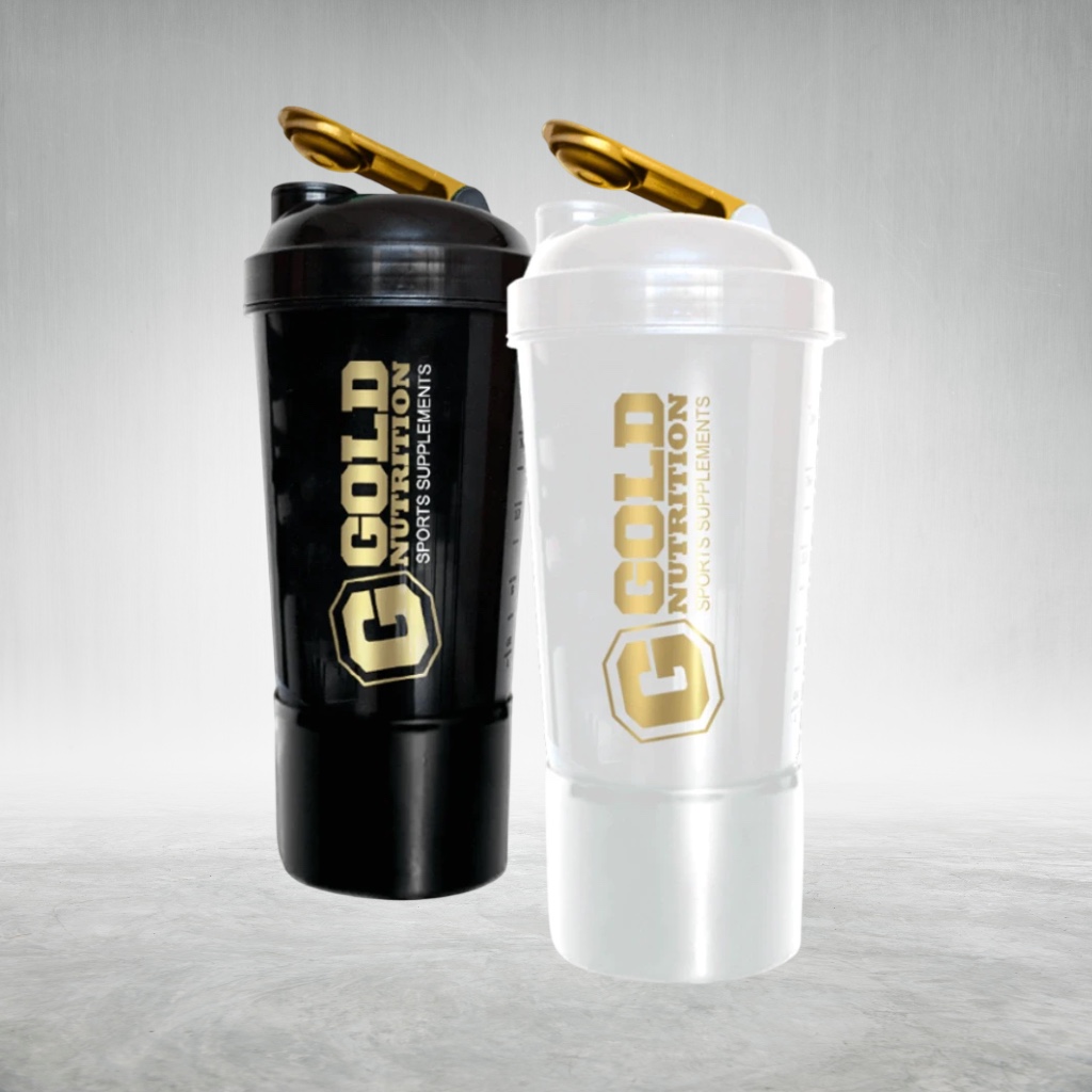 Shaker gold con compartimiento