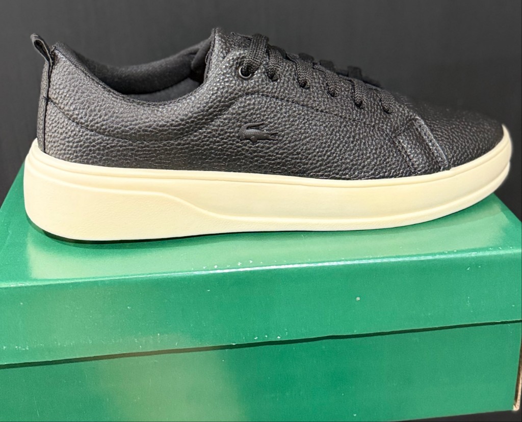 Lacoste lujo negro blanco