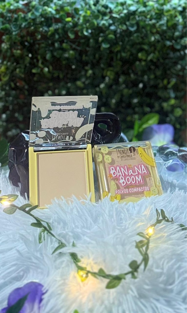 Polvo compacto banana trendy