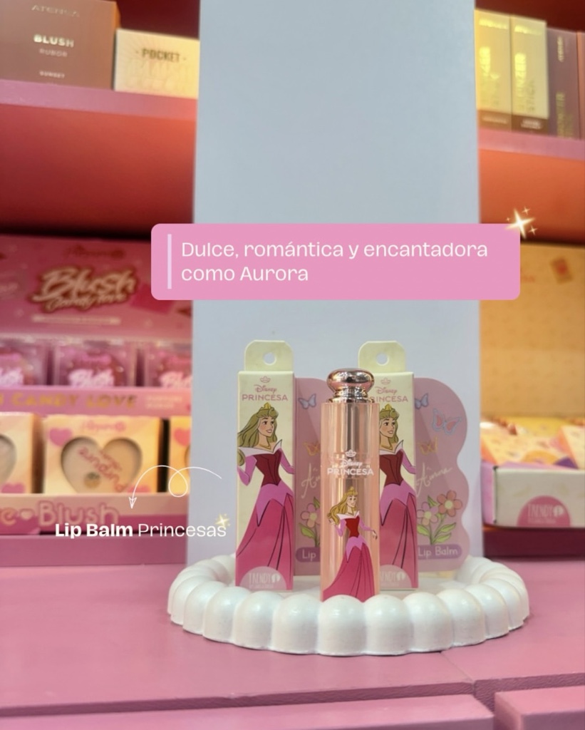 Lip balm princesas de trendy