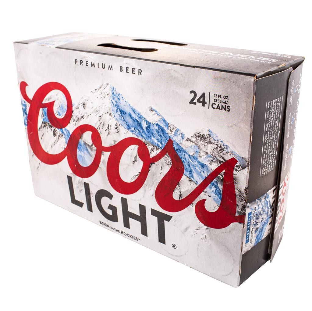 Caja Coors Light
