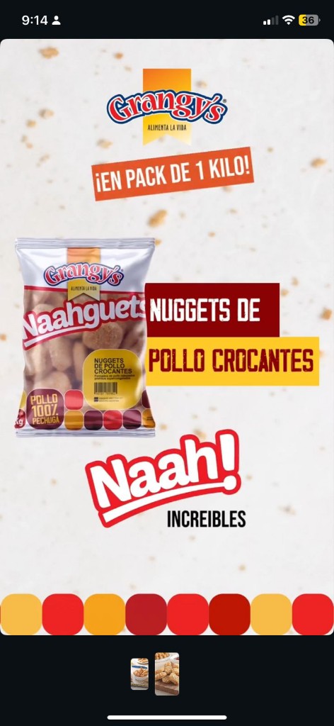Nuggets de pollo 6 KILOS