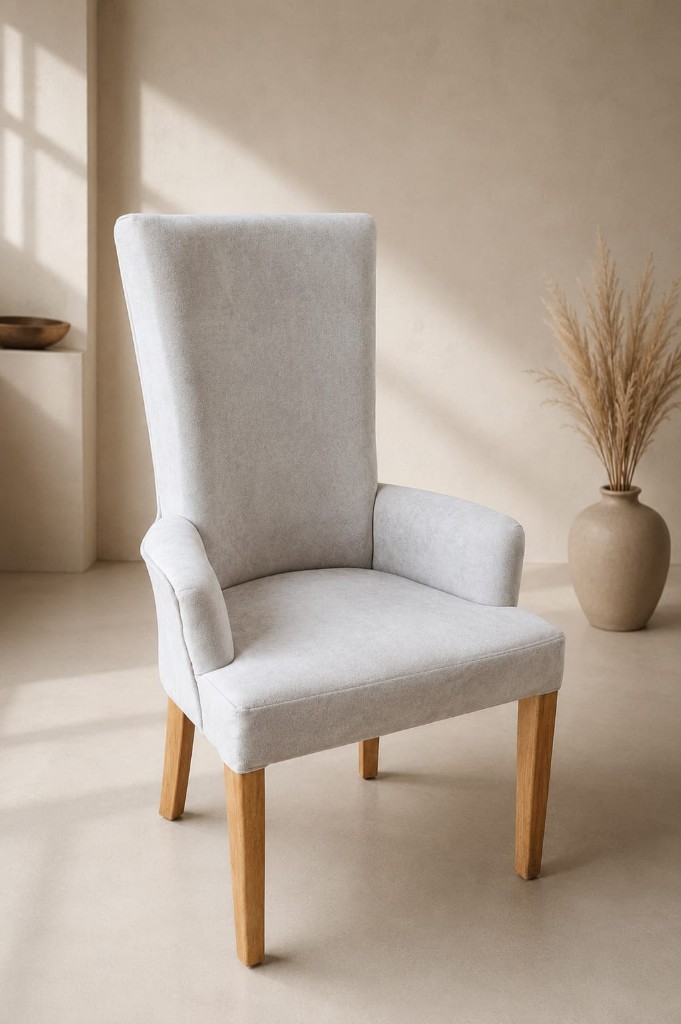 Poltrona gris clara