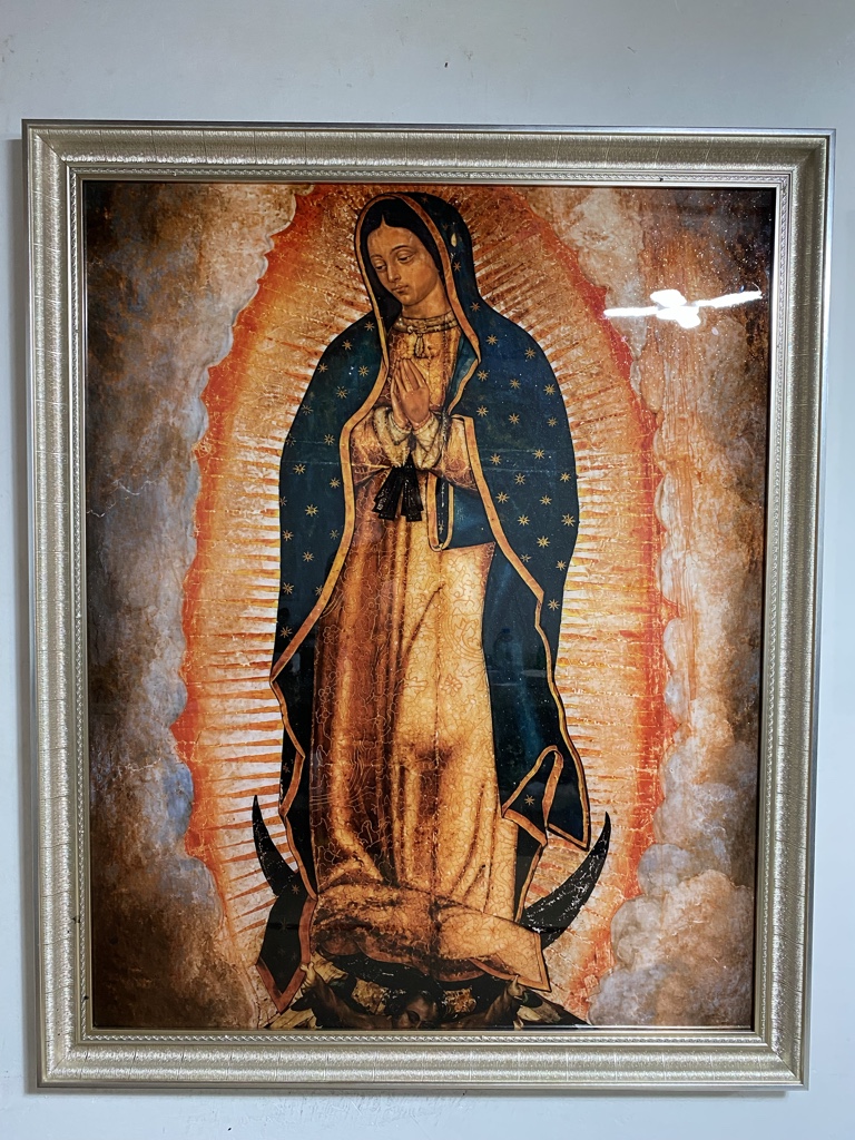 Virgen Guadalupe 80x100 cm