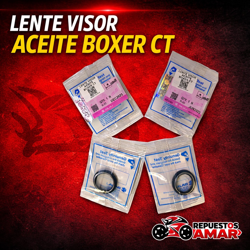 Lente visor aceite Boxer CT