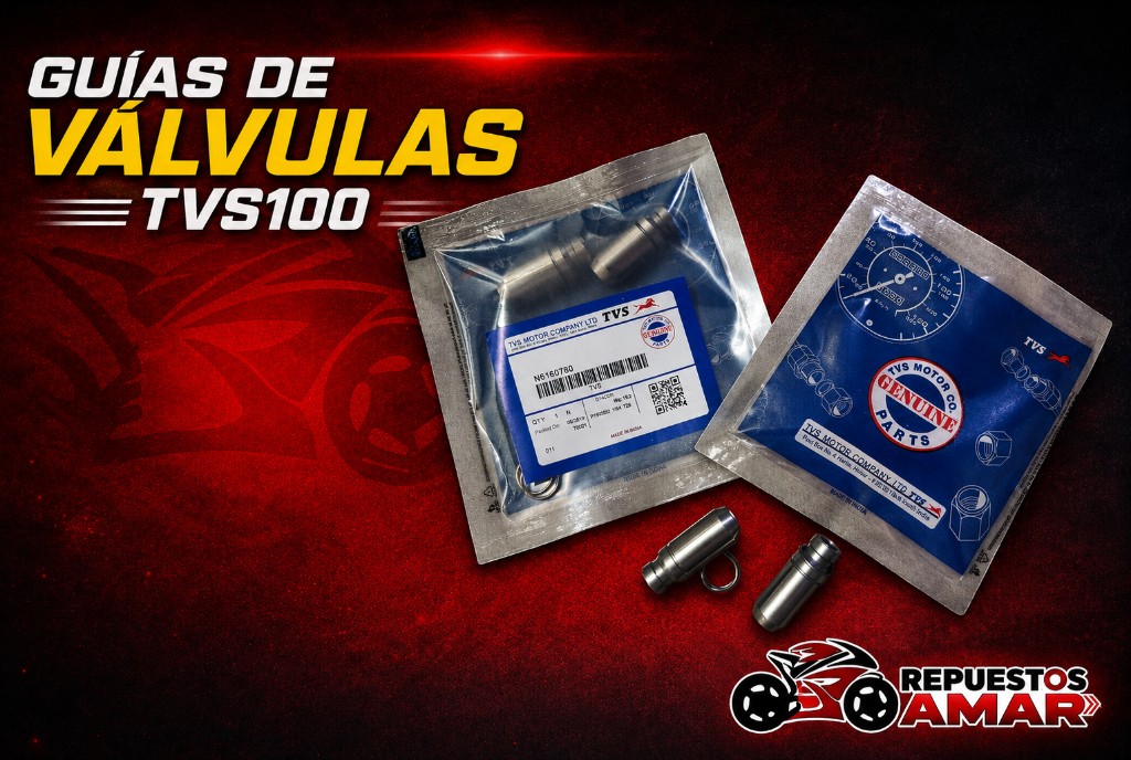 Guías de valvulas TVS 100