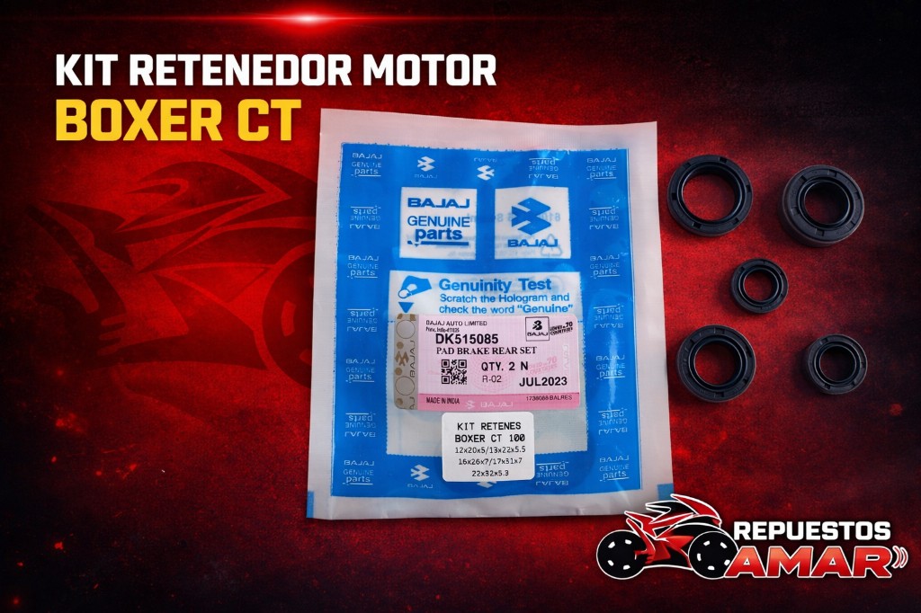 kit retenedor motor Boxer CT