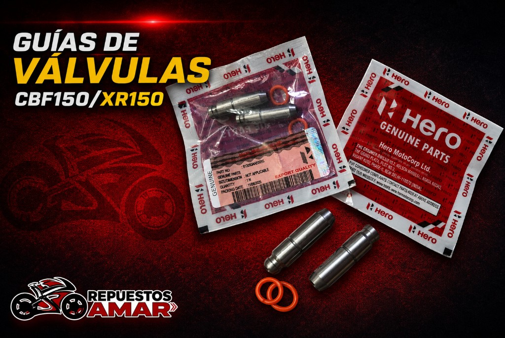 guias de valvulas CBF150 XR150