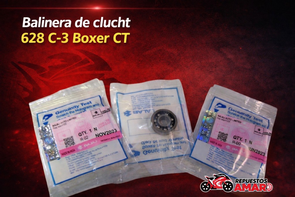 Balinera de  clutch 628 C-3 Boxer CT