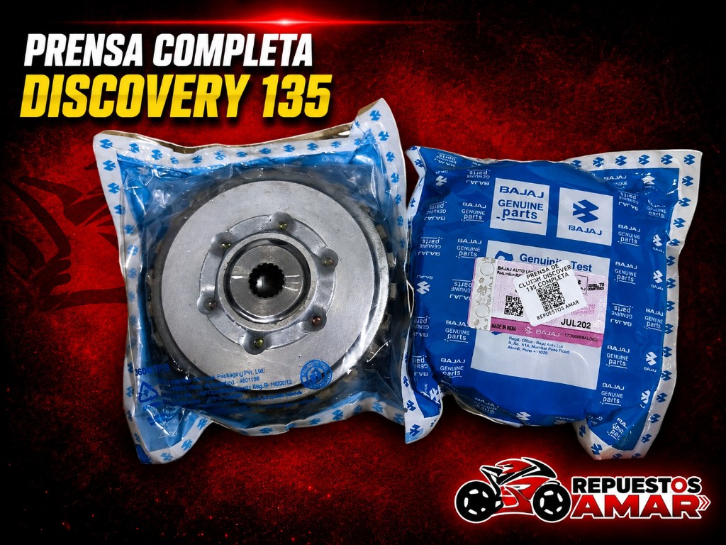 Prensa completa Discovery 135