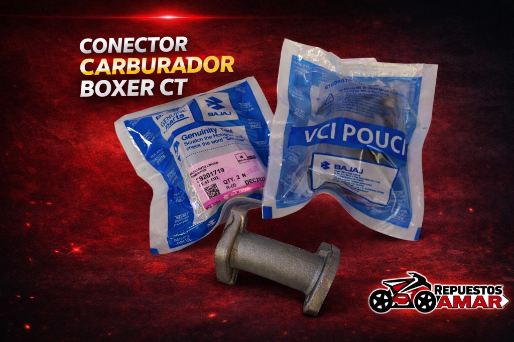 conector carburador Boxer CT aluminio