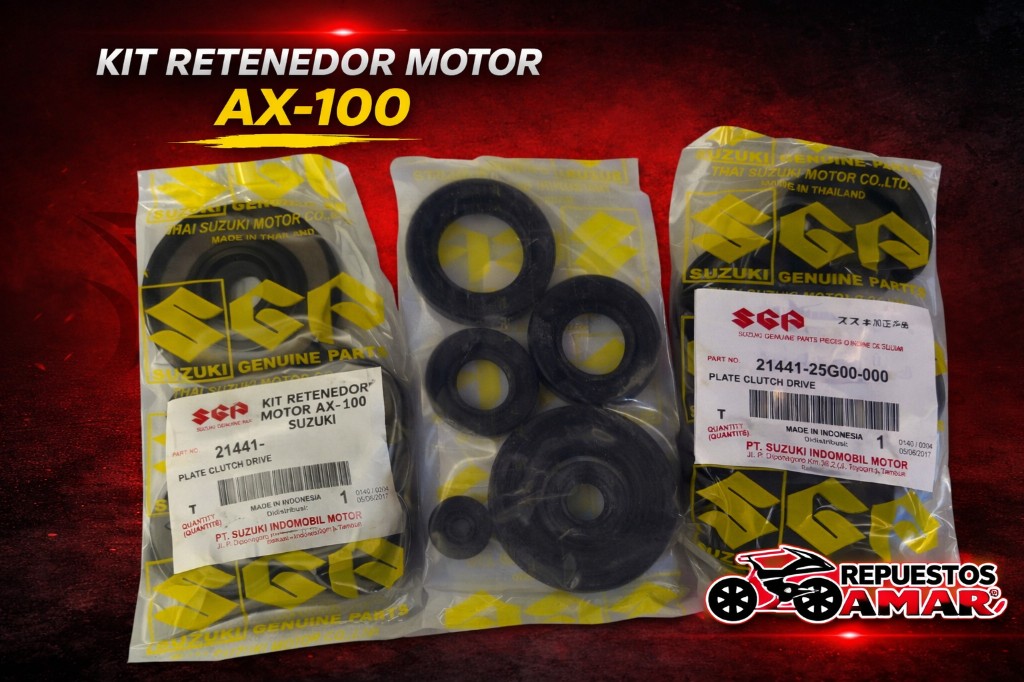 kit retenedor motor AX-1000