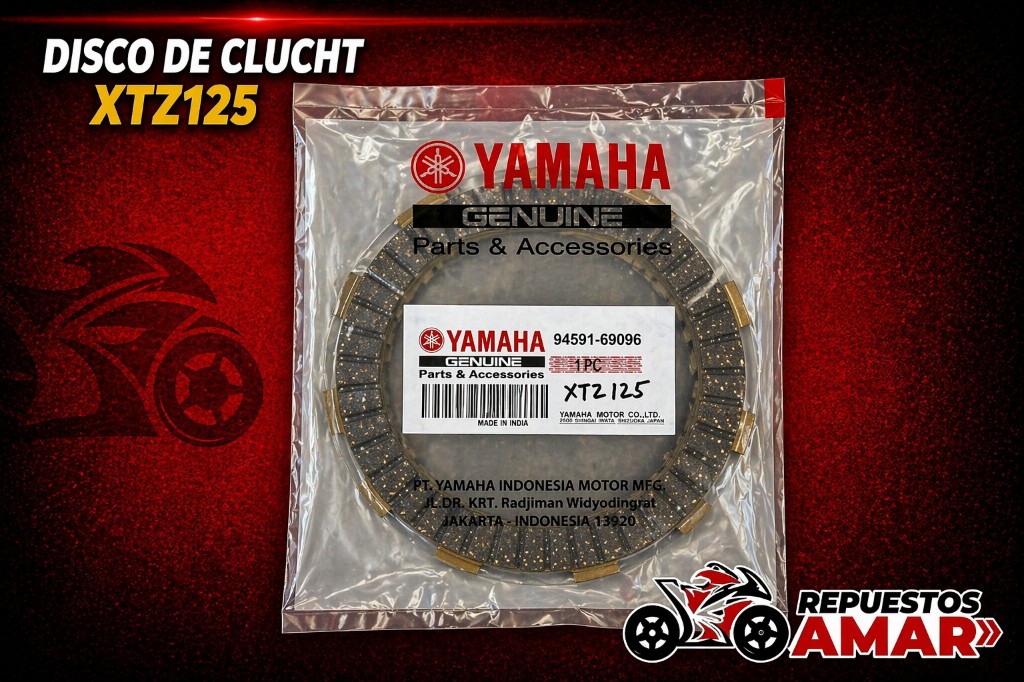 disco  clutch XTZ125