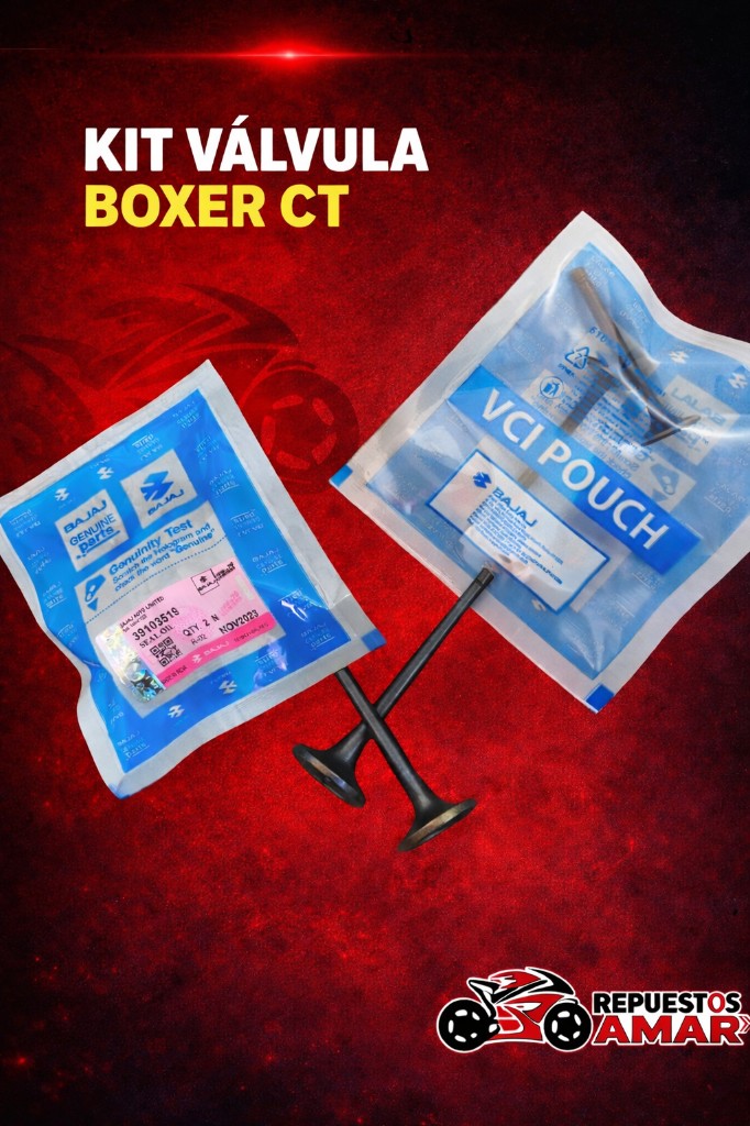 Kit valvula Boxer CT
