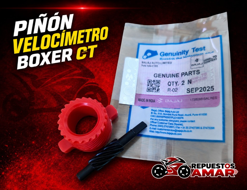 Piñón velocímetro Boxer CT r