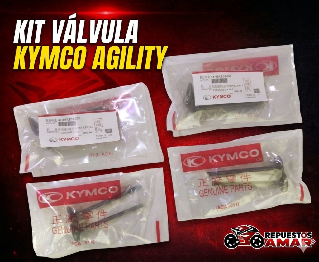 kit valvula  Kimco Agility