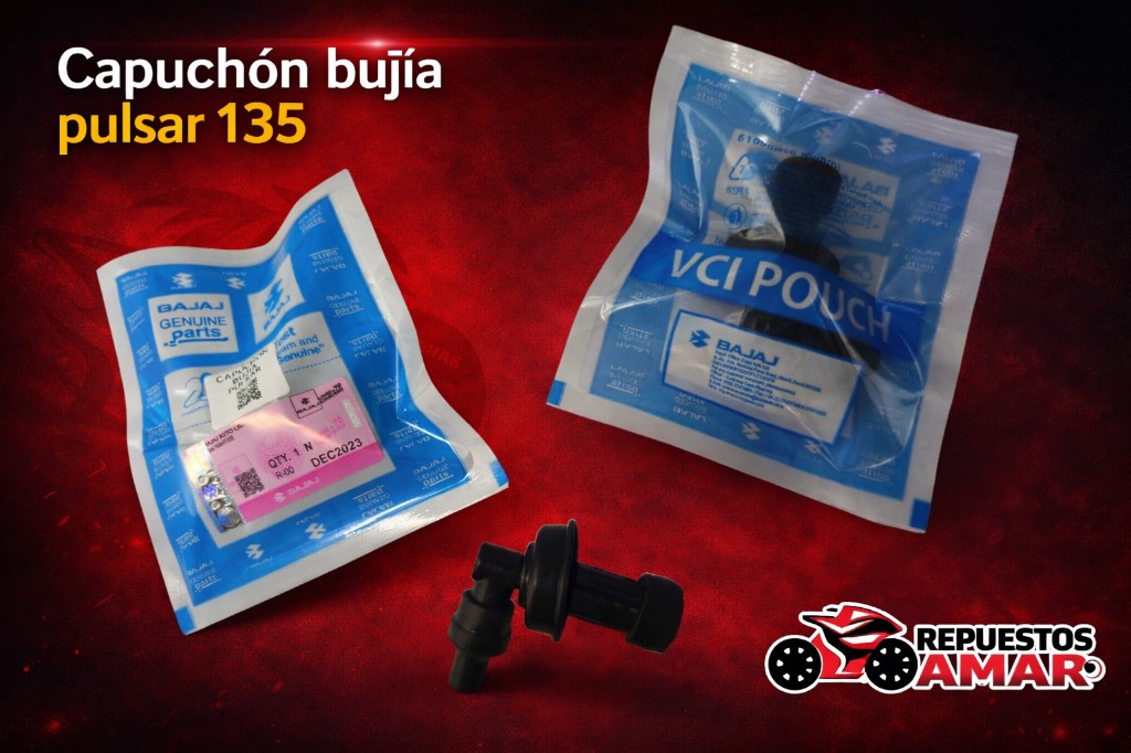 capuchon bujia pulsar 135/ discover