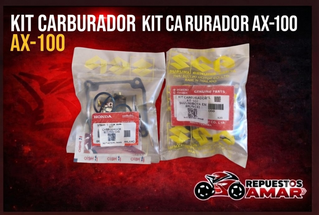 Kit carburador AX-100