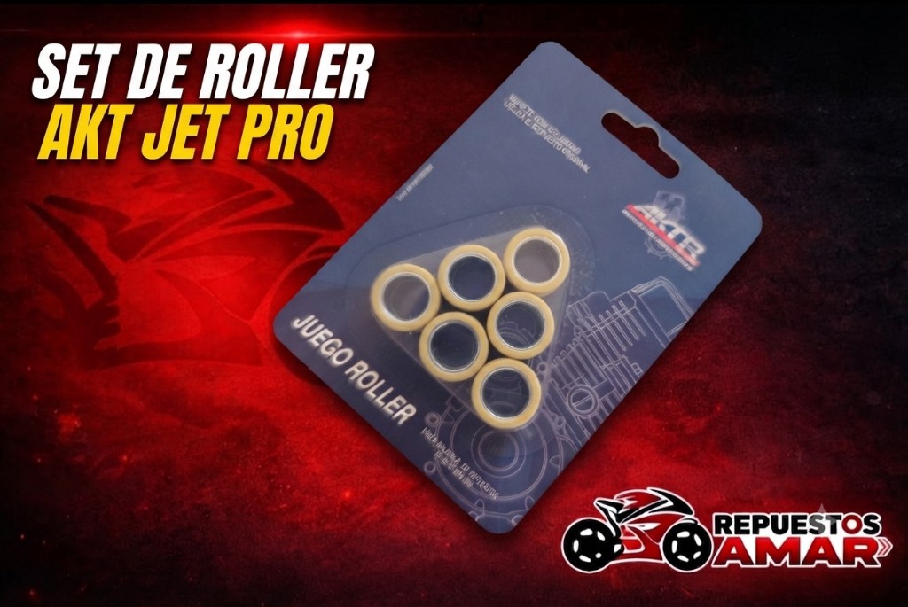 set de roller AKT JET PRO125
