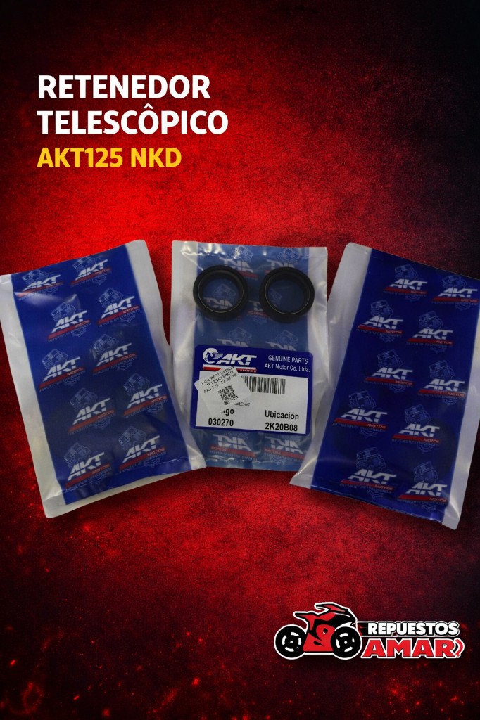 retenedor telescopico AKT NKD