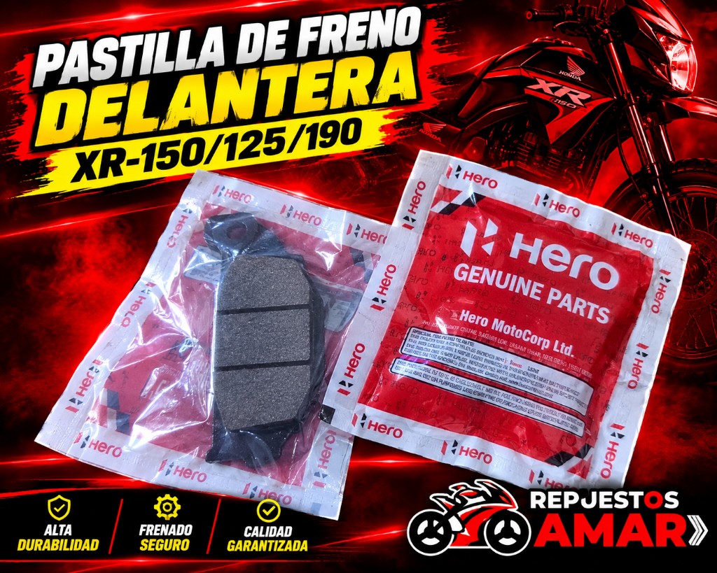 pastilla freno del XR-150/125/190