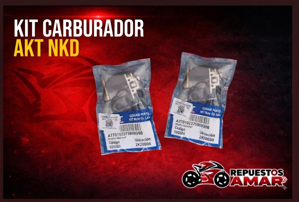 Kit carburador AKT NKD