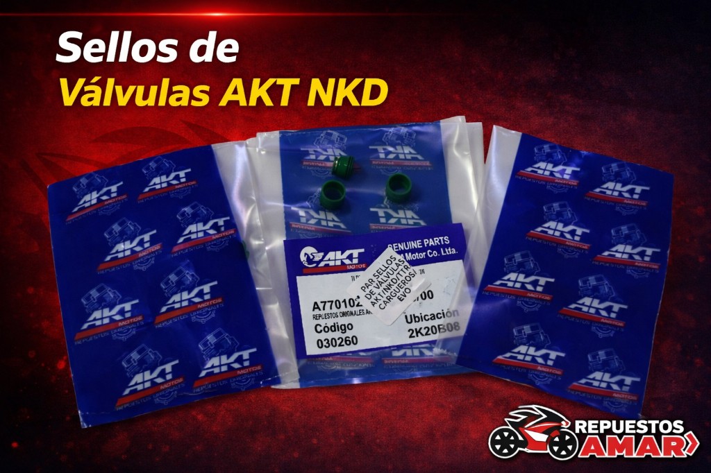 sellos de valvulas AKT NKD
