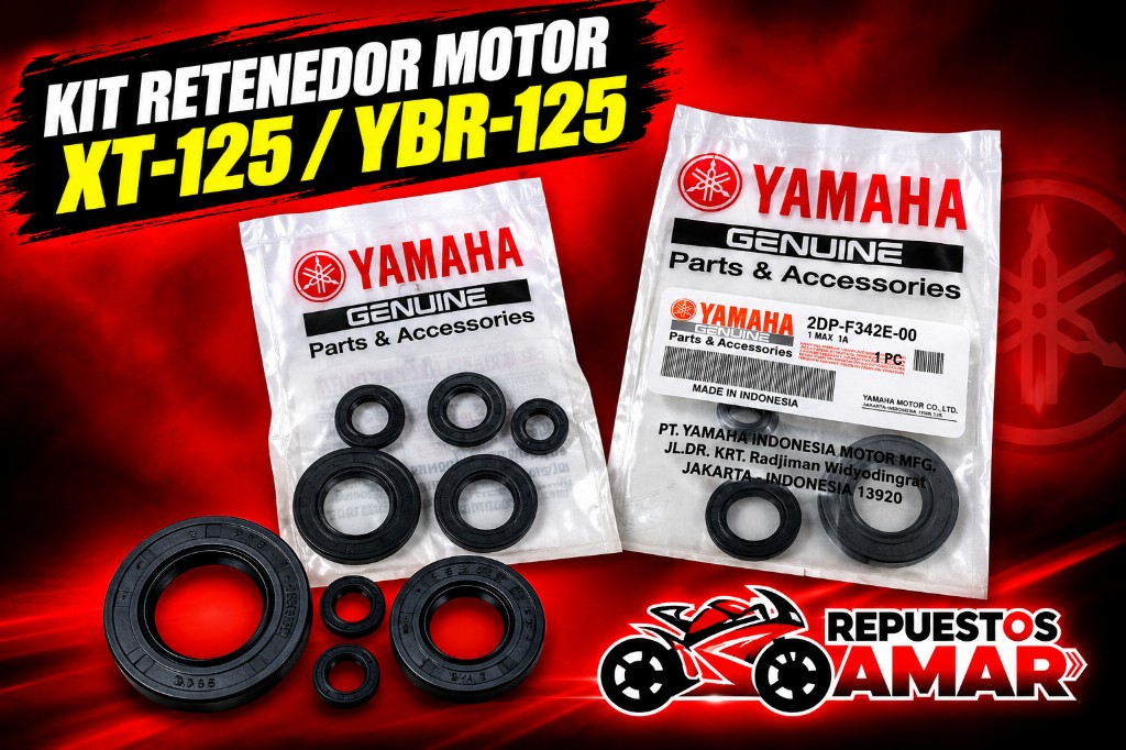 kit retenedor motor XT-125/YBR-125