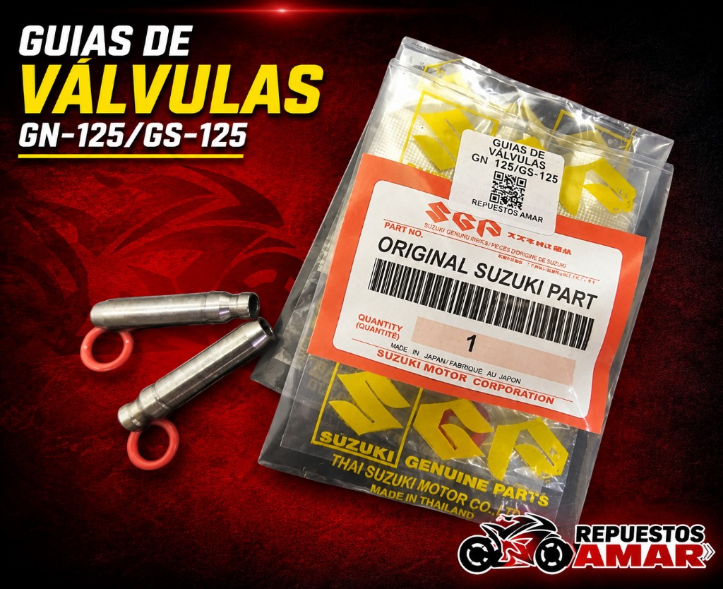 guias de valvulas GN-125/GS-125