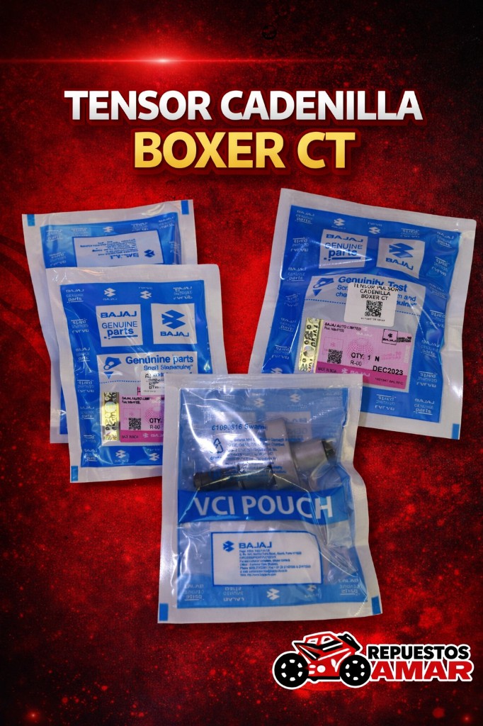 tensor pulsor cadenilla Boxer CT