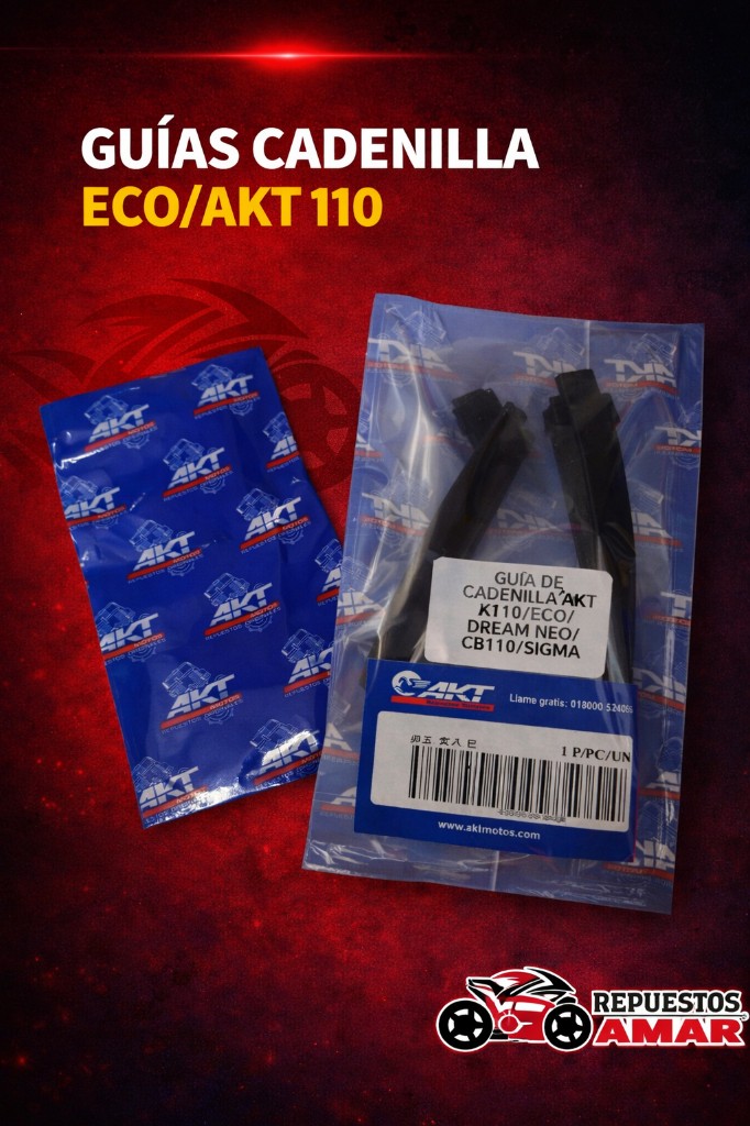 guia cadena arranque ECO/AKT 110