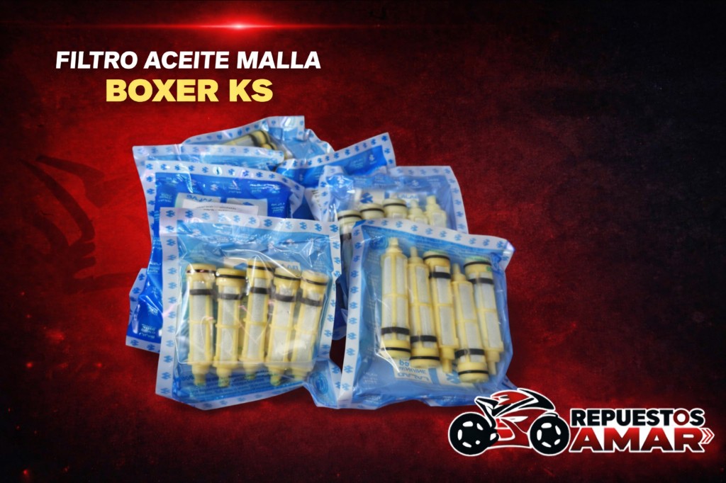 Filtro aceite malla Boxer KS VARROC