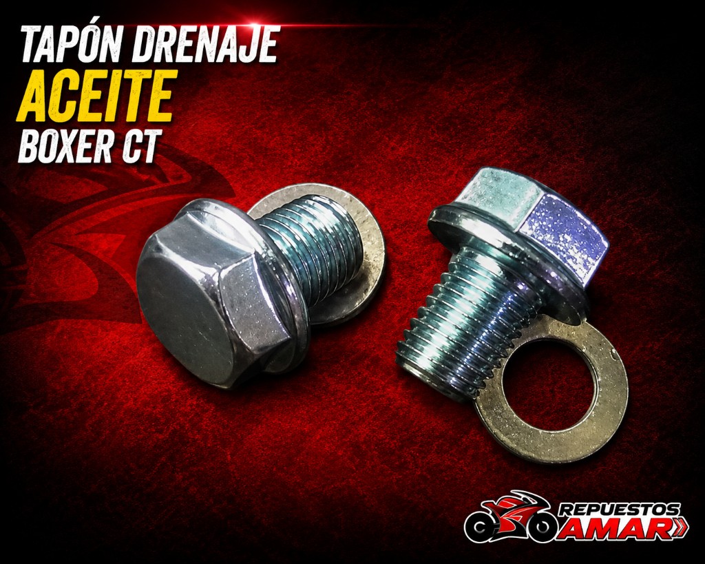 Tapón drenaje aceite Boxer CT