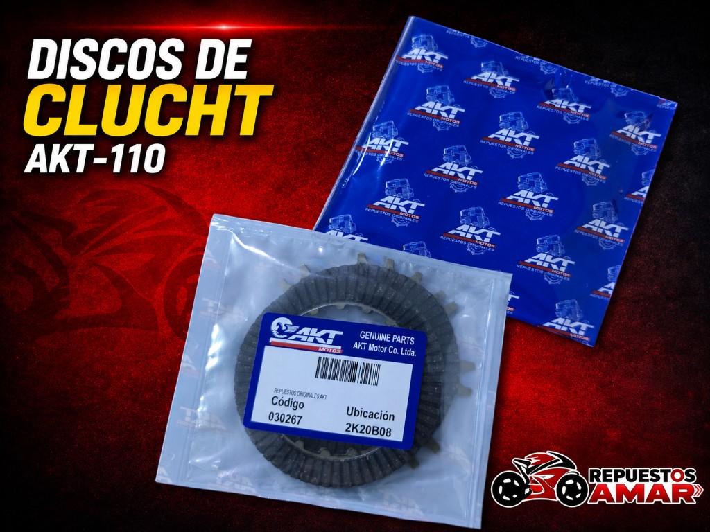 Discos  clutch AKT-110