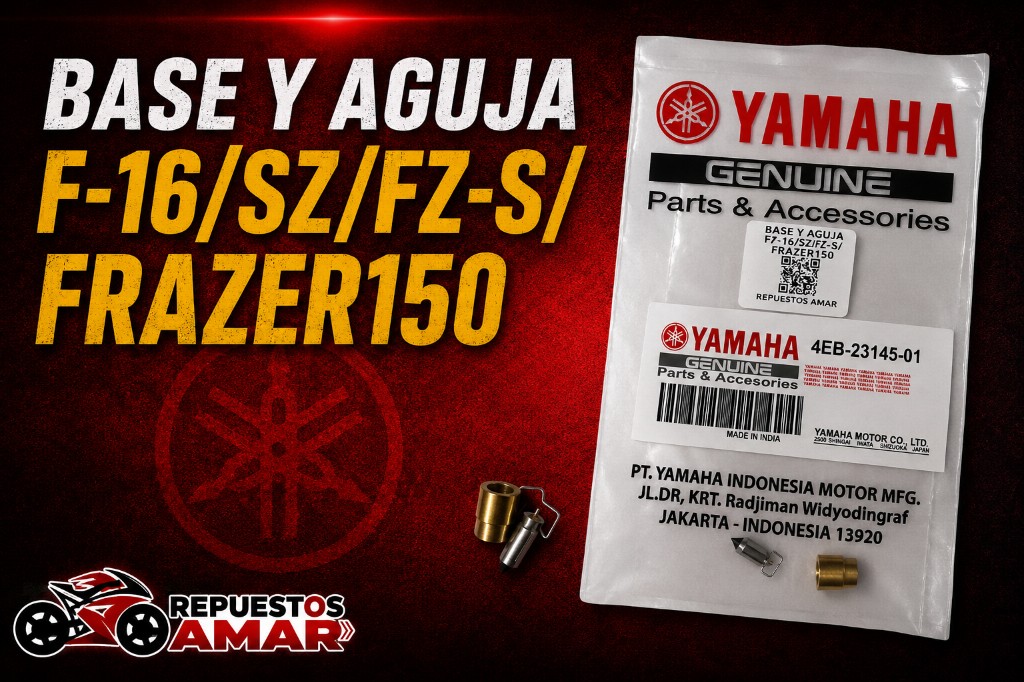 base y aguja FZ-16/FZR150