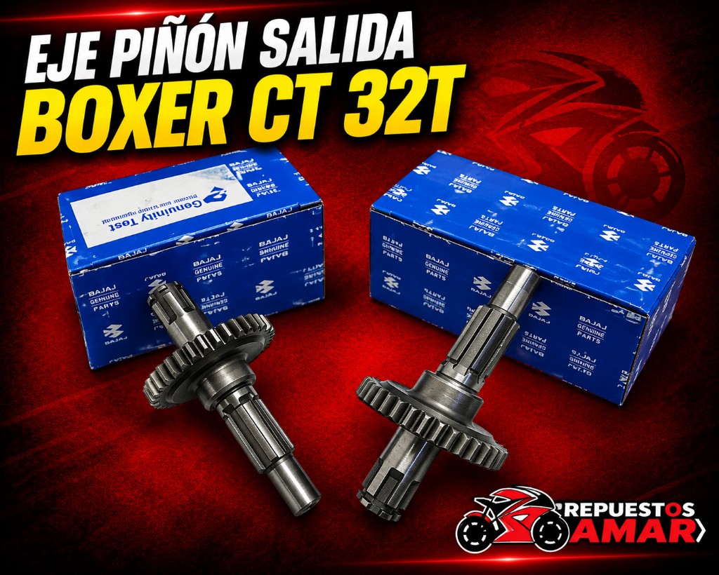 eje piñón salida Boxer CT 32T