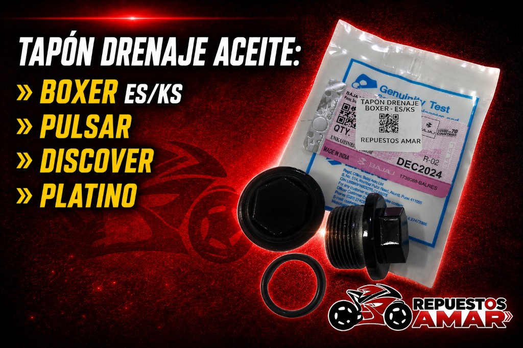 Tapón drenaje aceite Boxer ES/KS