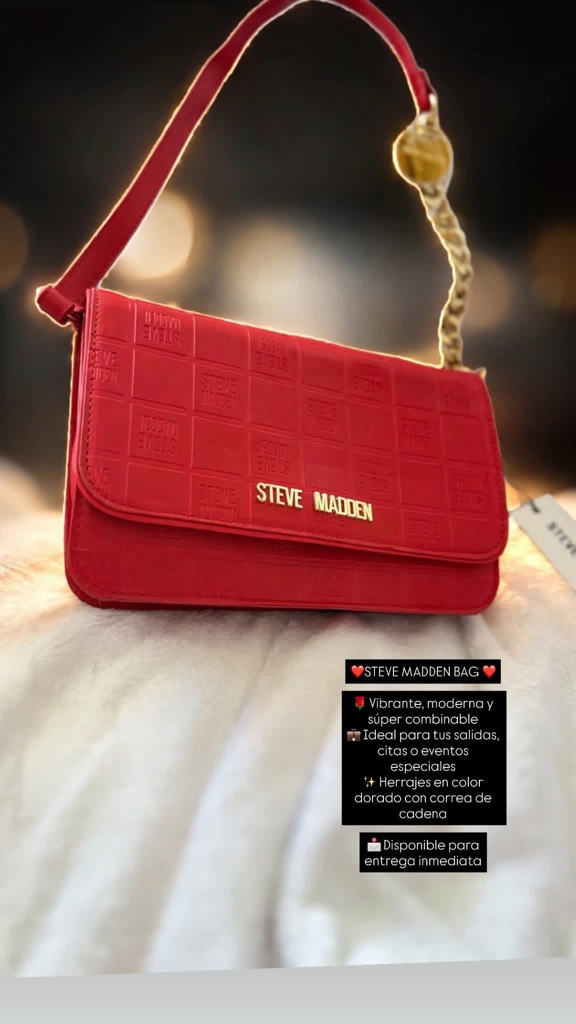 Bolsa - Steve Madden roja