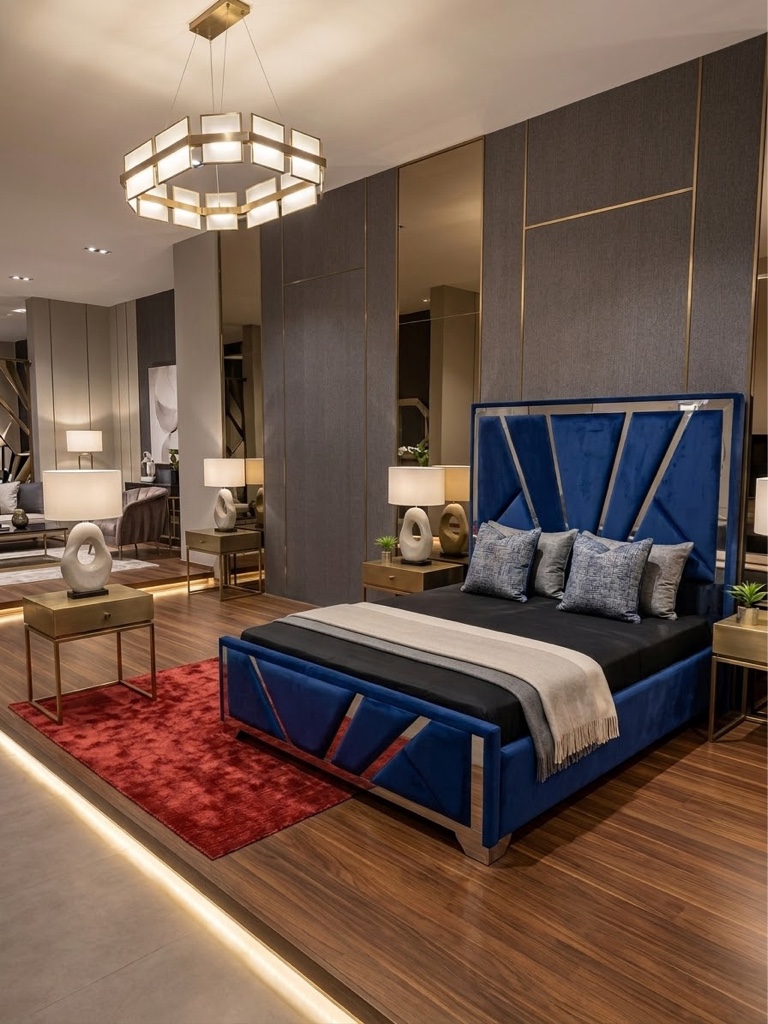 CAMA QUEEN ESPEJO