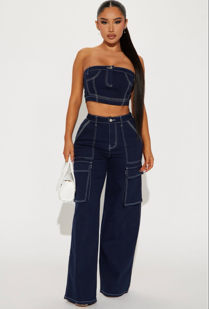 Paige Denim Pant Set