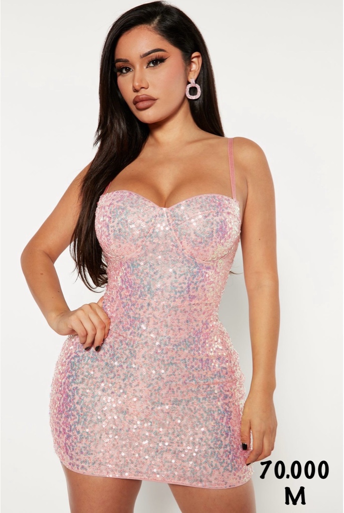 Arella’s Bestie Sequin Mini Dress